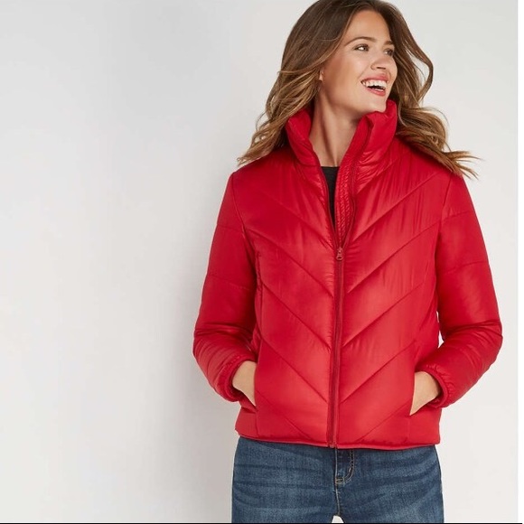 Navy Light Puffer Jacket - Picture 3 of 6